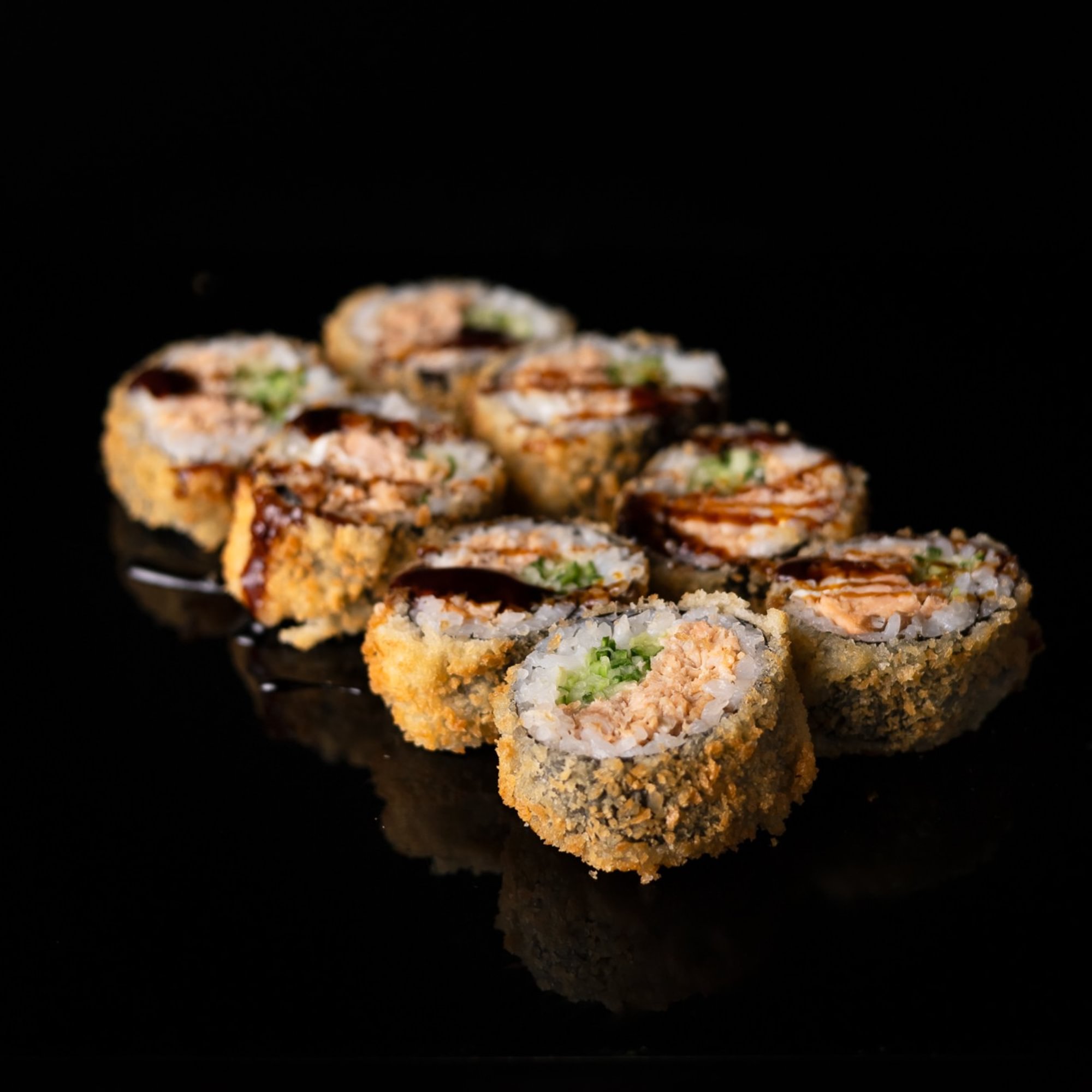 Tempura Grilled Salmon Roll