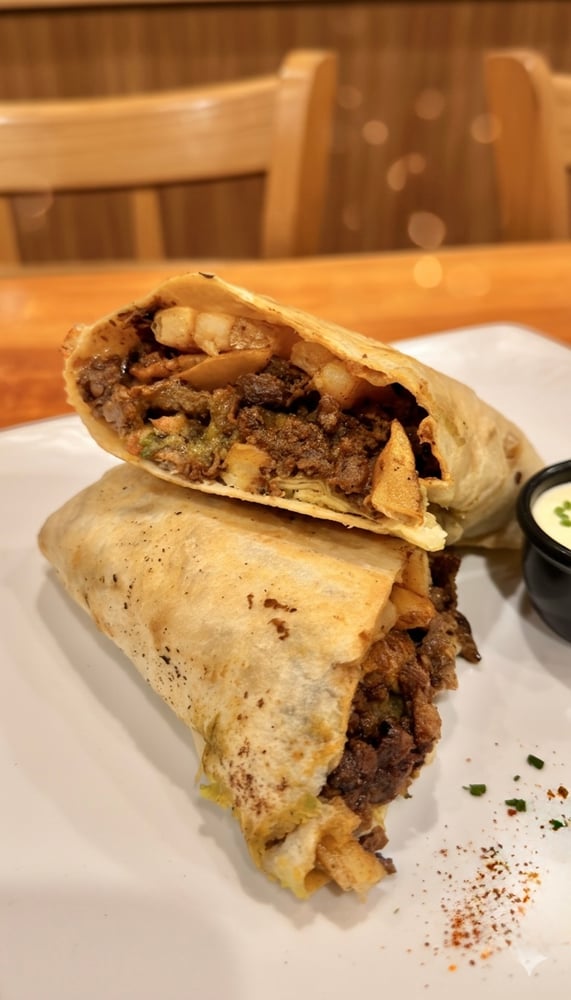 (L) Burrito California