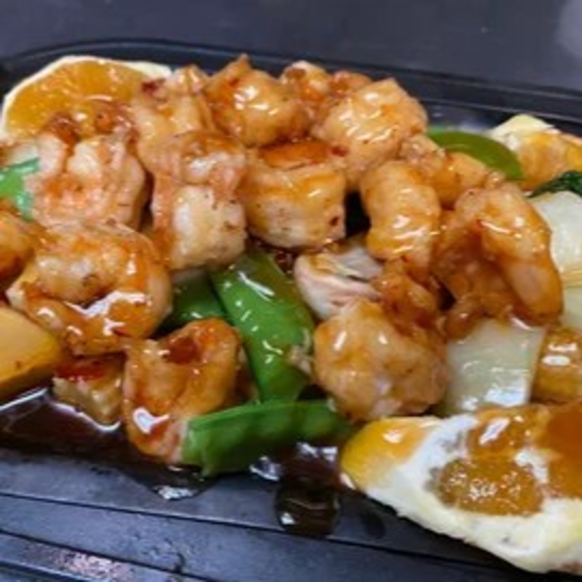 Sizzling Prawns