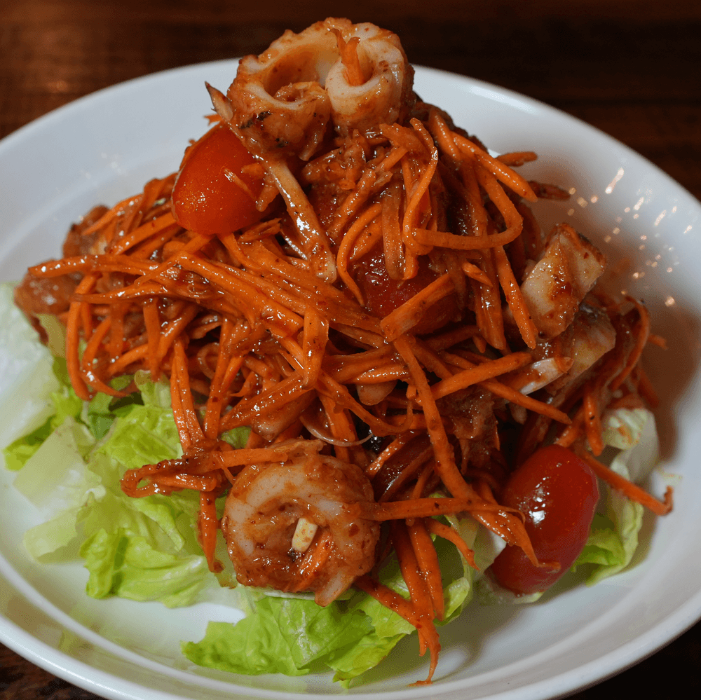 Grilled Squid Salad