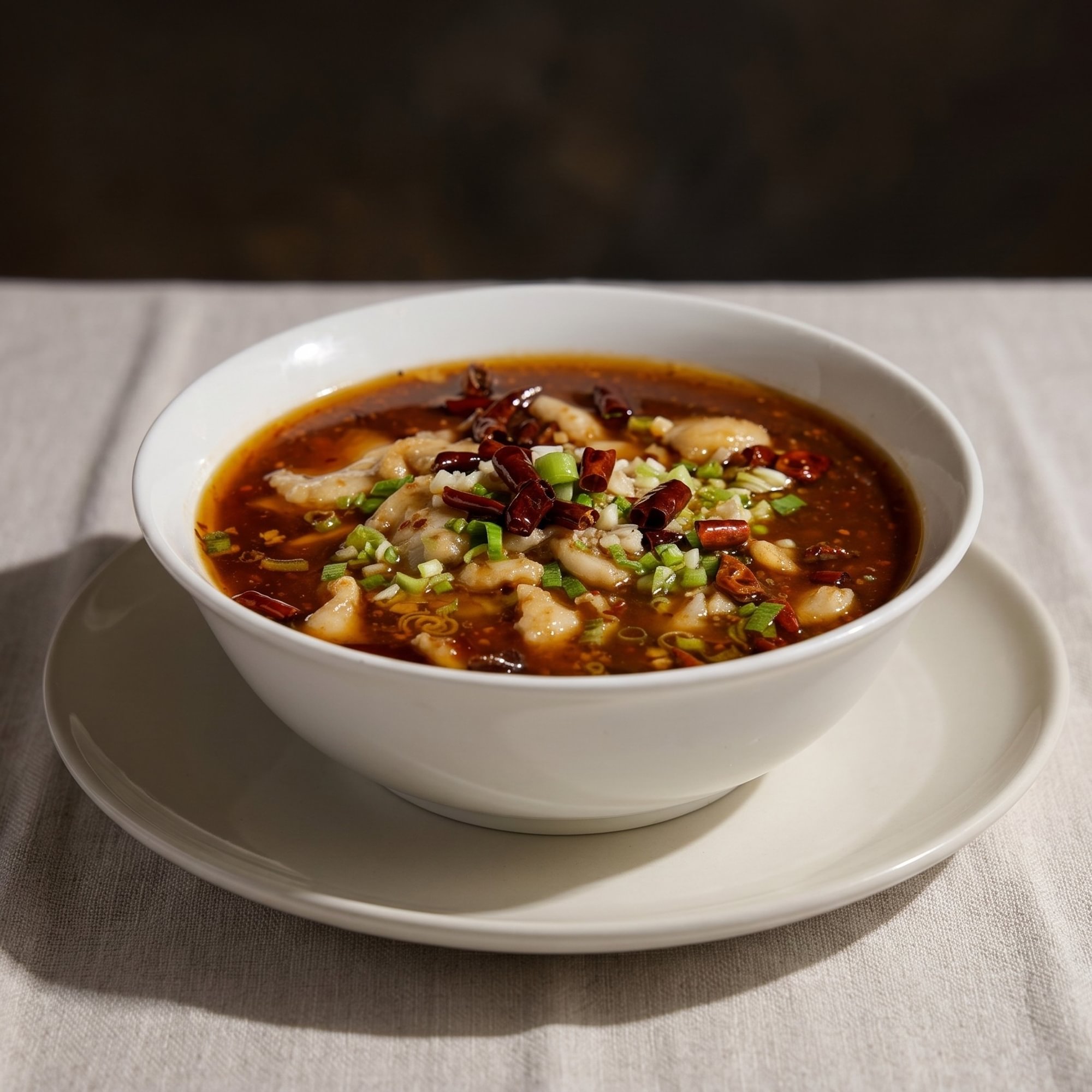 Szechuan Spicy Fish Fillet / 四川水煮鱼片