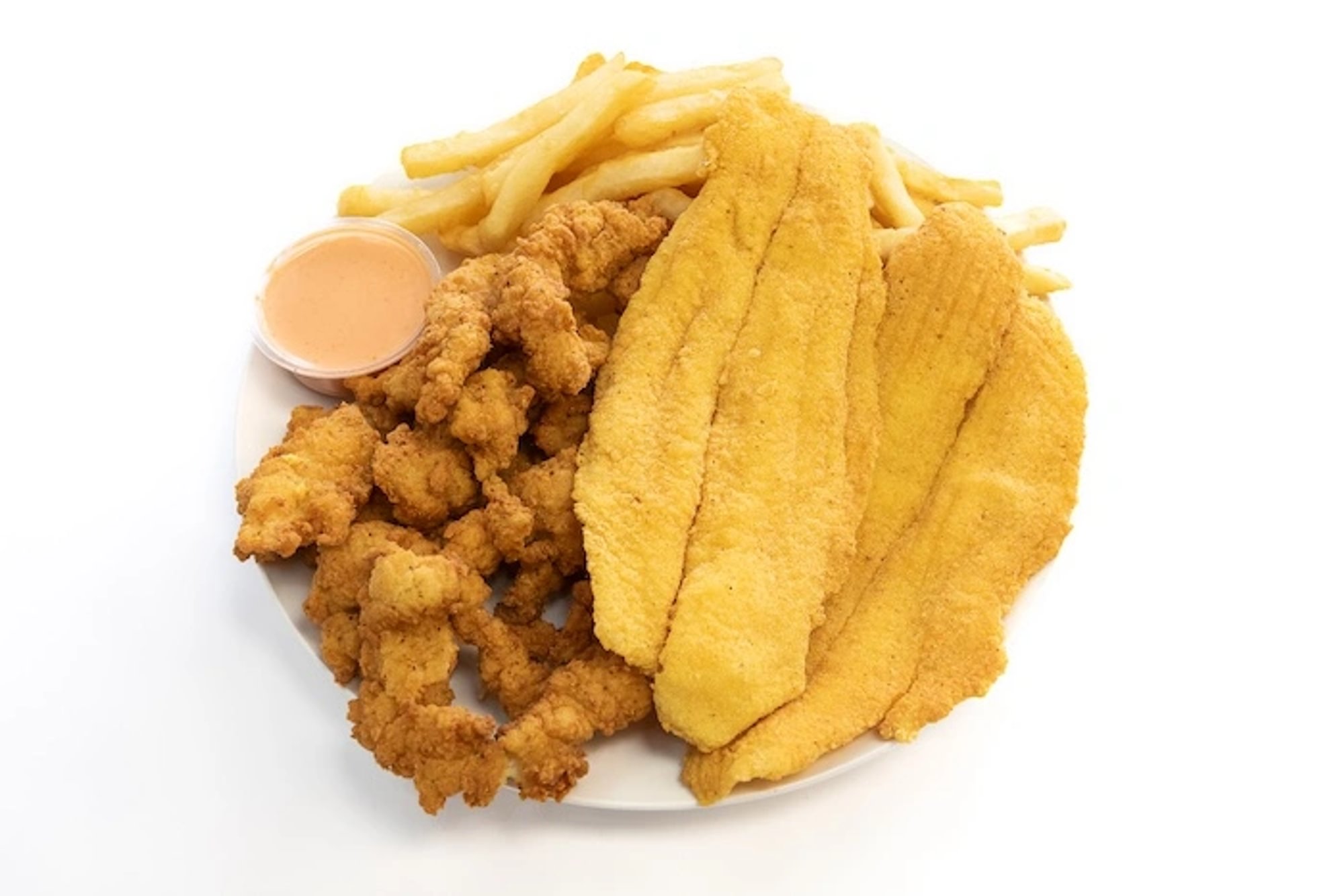 Combo #18 - Conch & 2 Catfish or 2 Tilapia