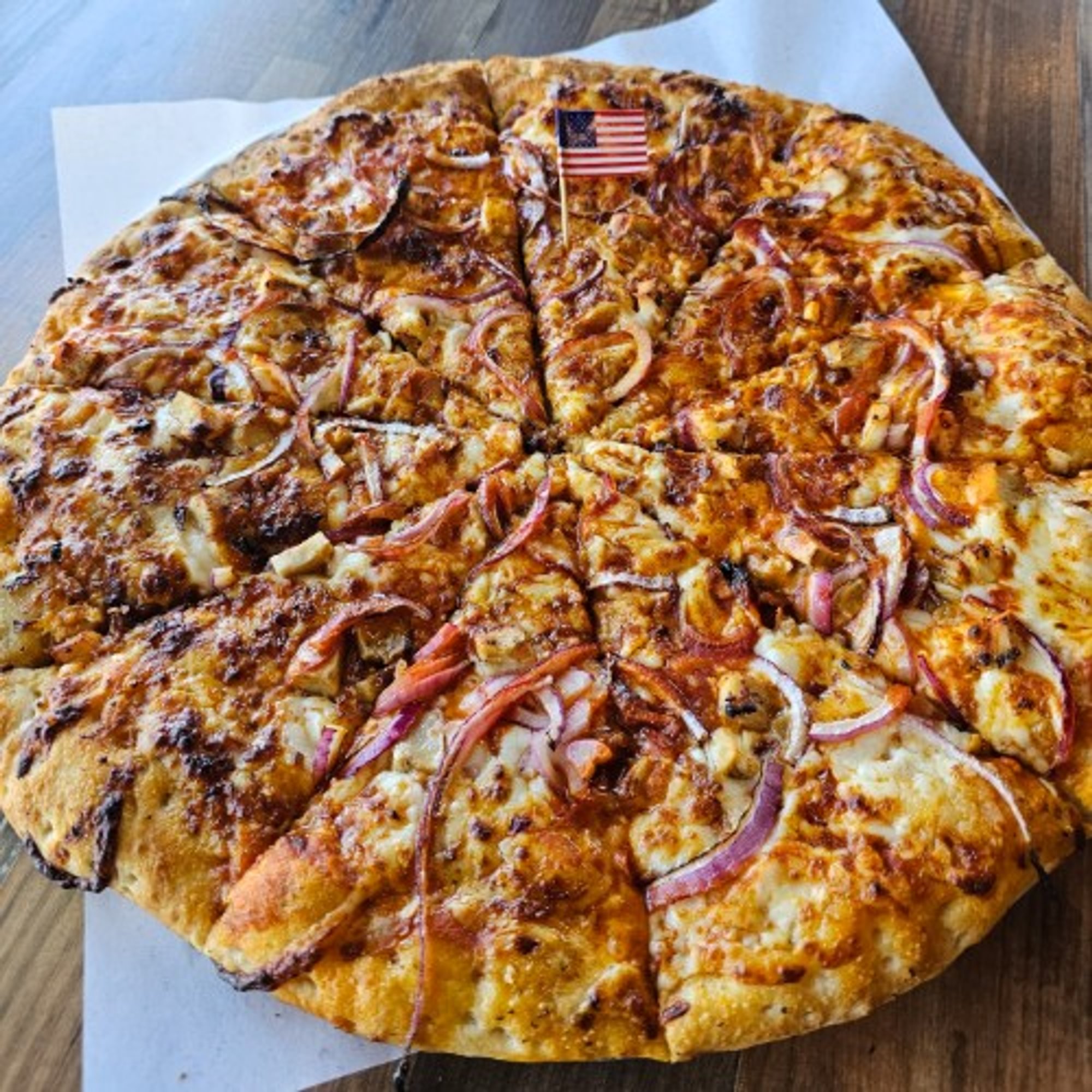 Buffalo Chicken Bacon Pie (15") (Copy)