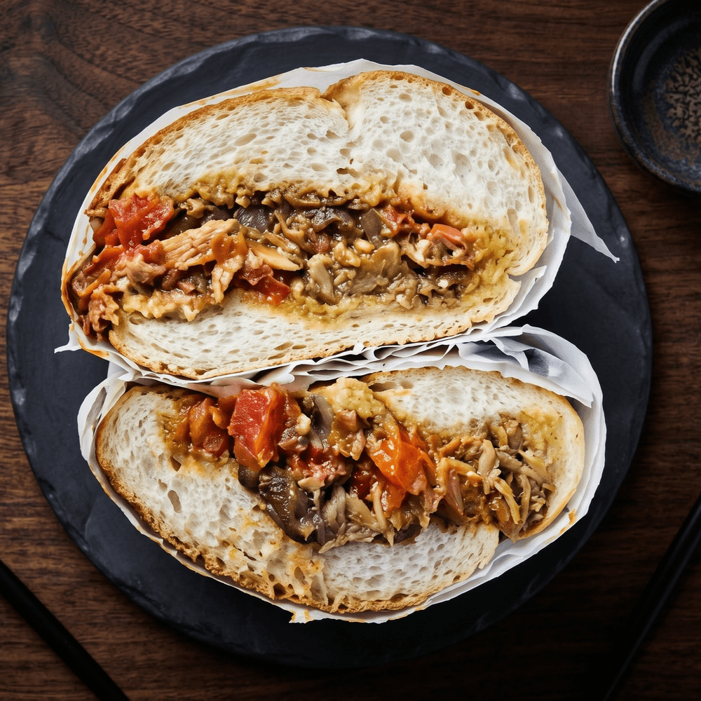 Eggplant Parmigiana Sub