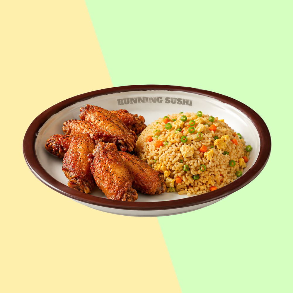 Crispy Wings Rice Bowl