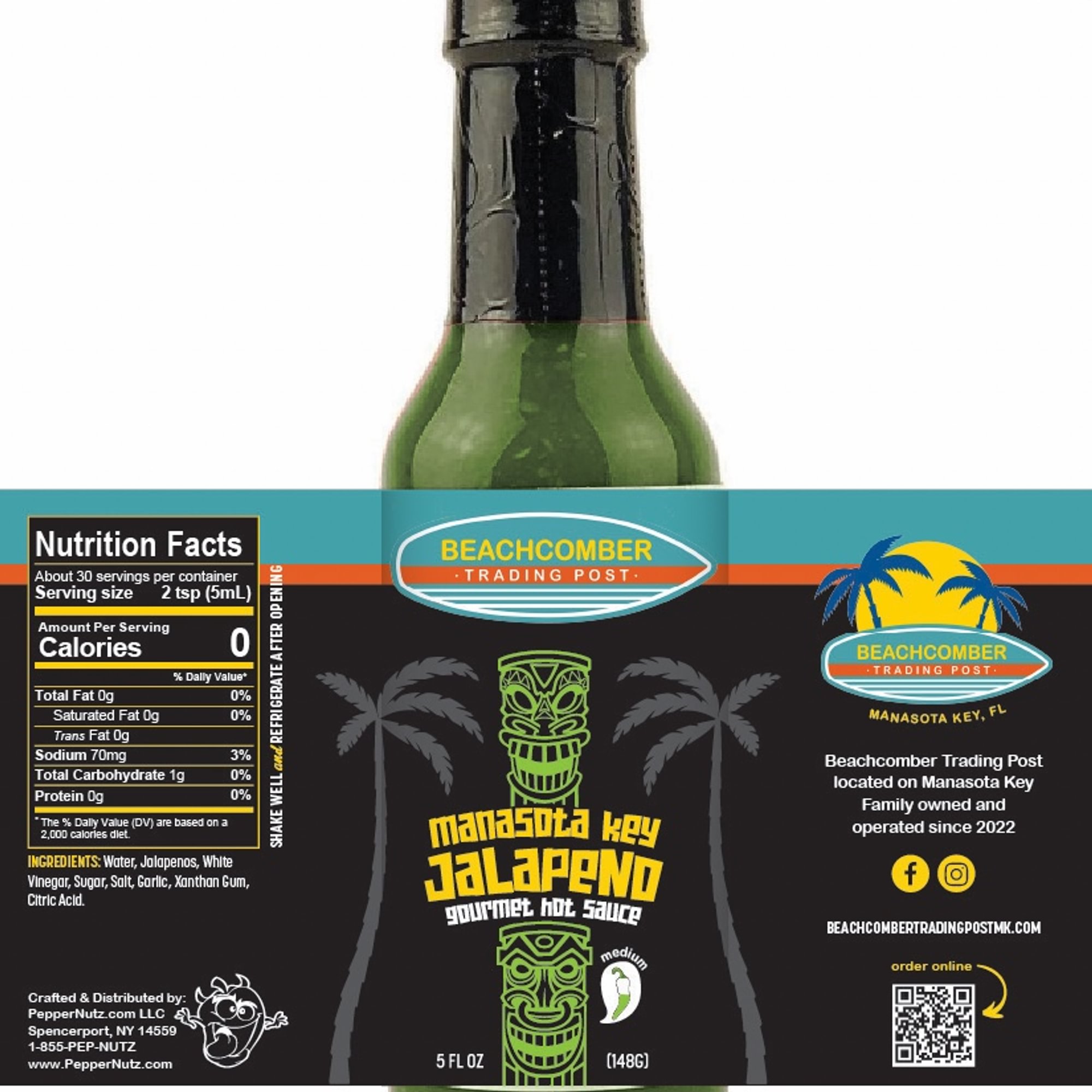 Sauce Manasota Key Jalapeño