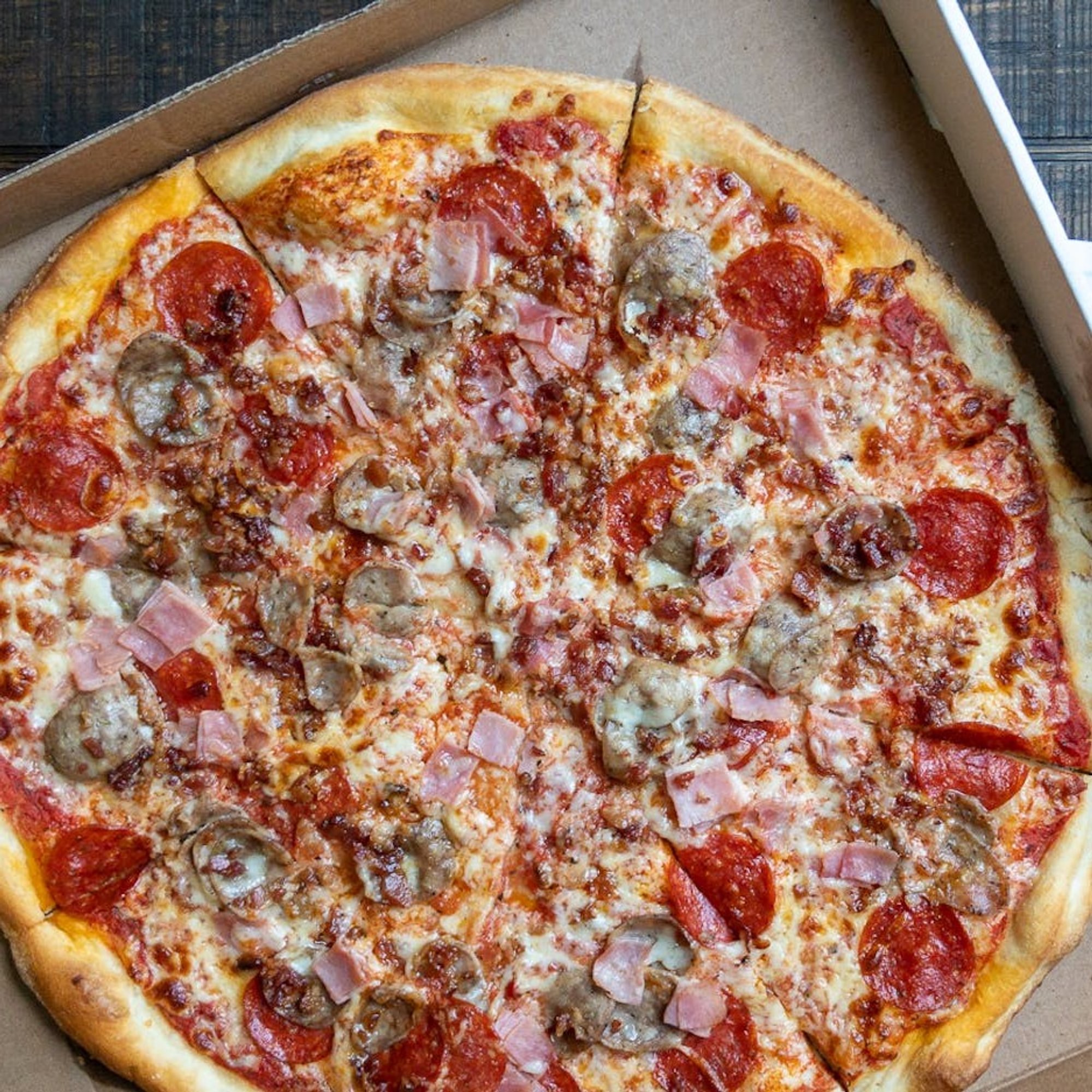 Meat Lover's Pizza Slice