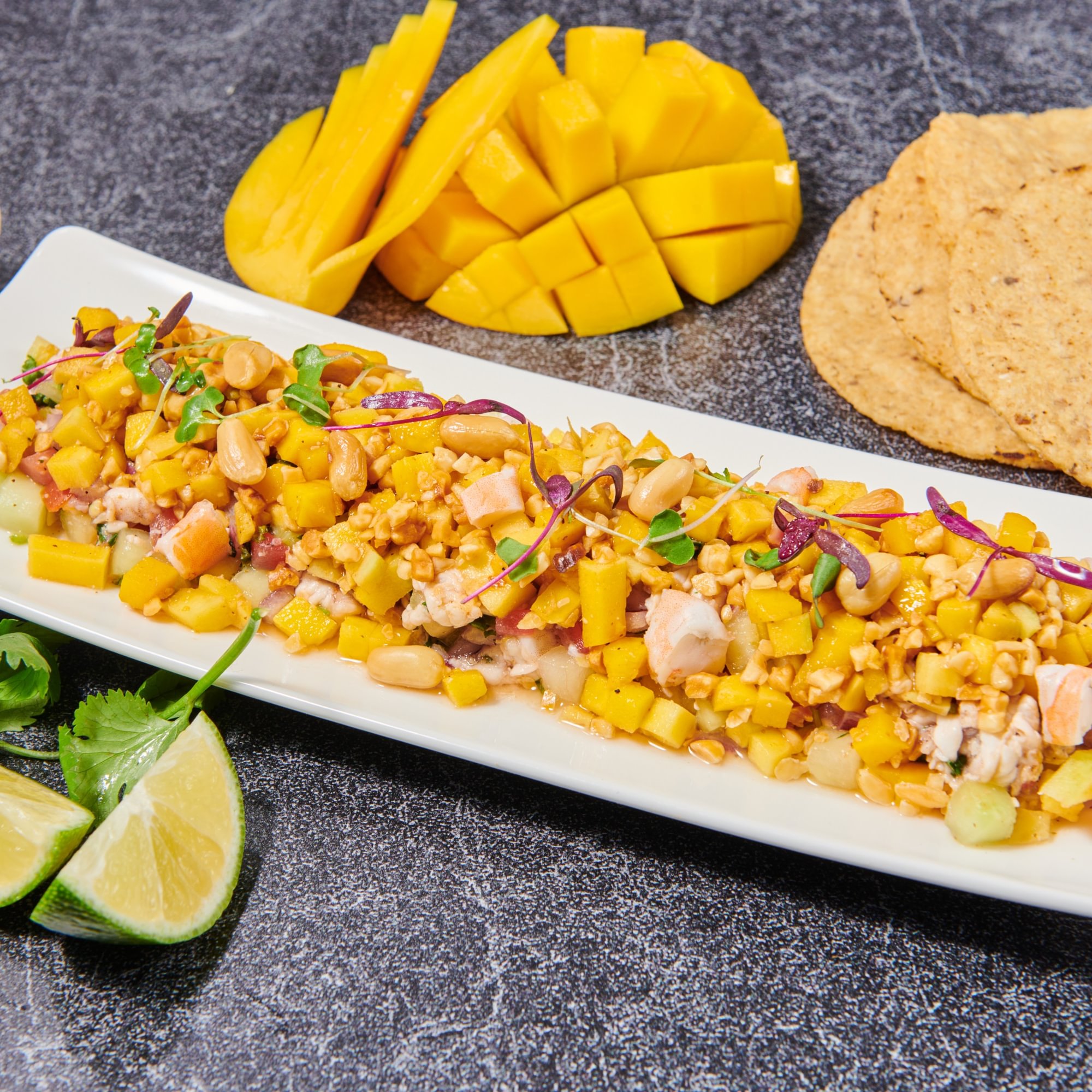 Ceviche En Mango
