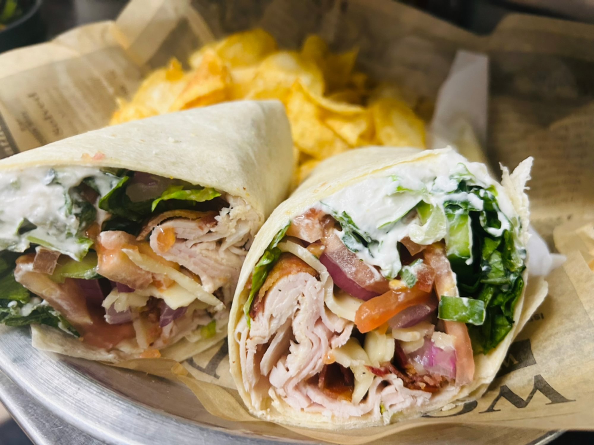 Turkey Club Wrap