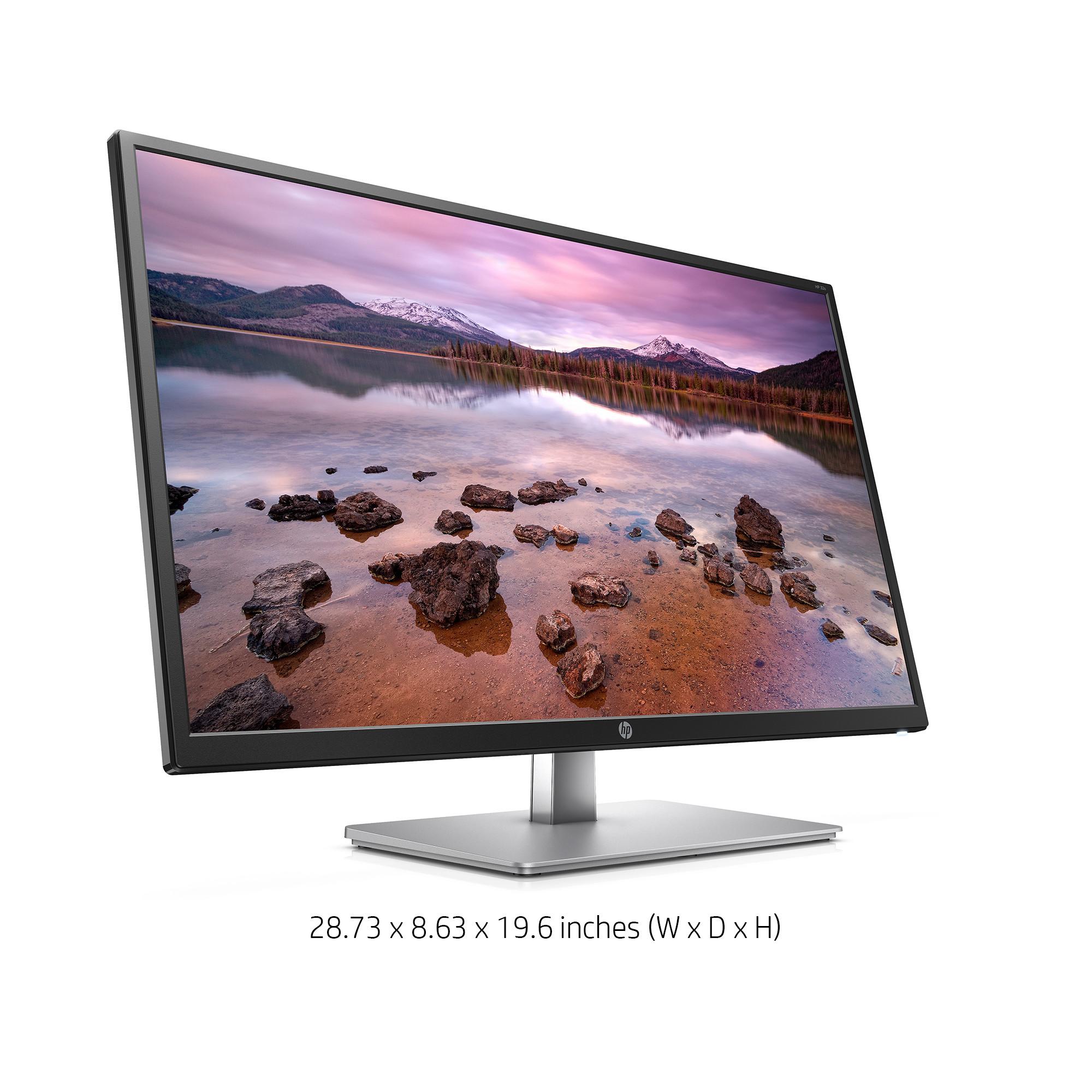 32" HP 1080p Full HD Computer Monitor