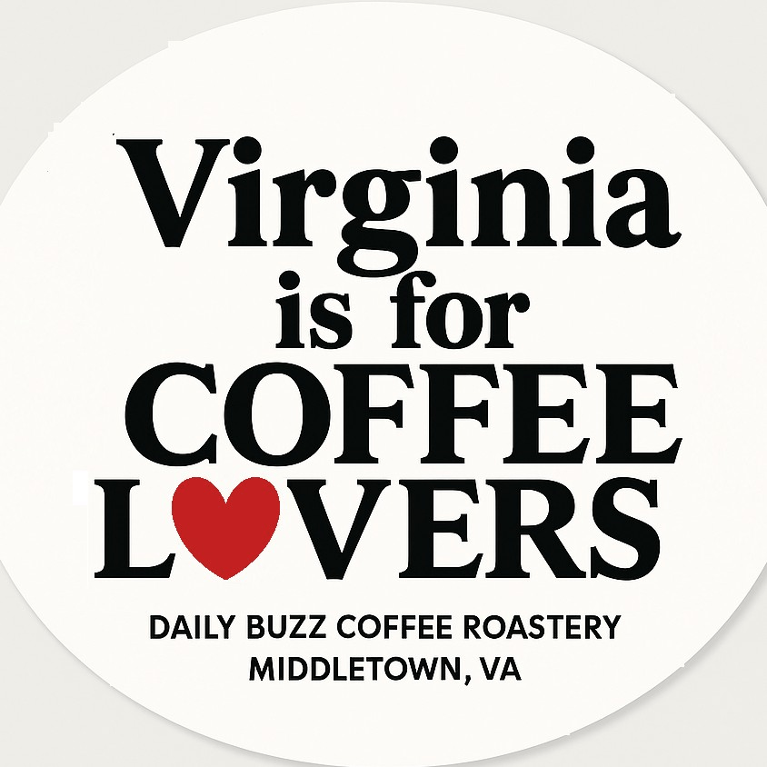 Virginia Is For Coffee Lovers Sticker