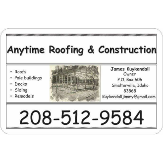 Anytime Roofing &amp; Construction Logo