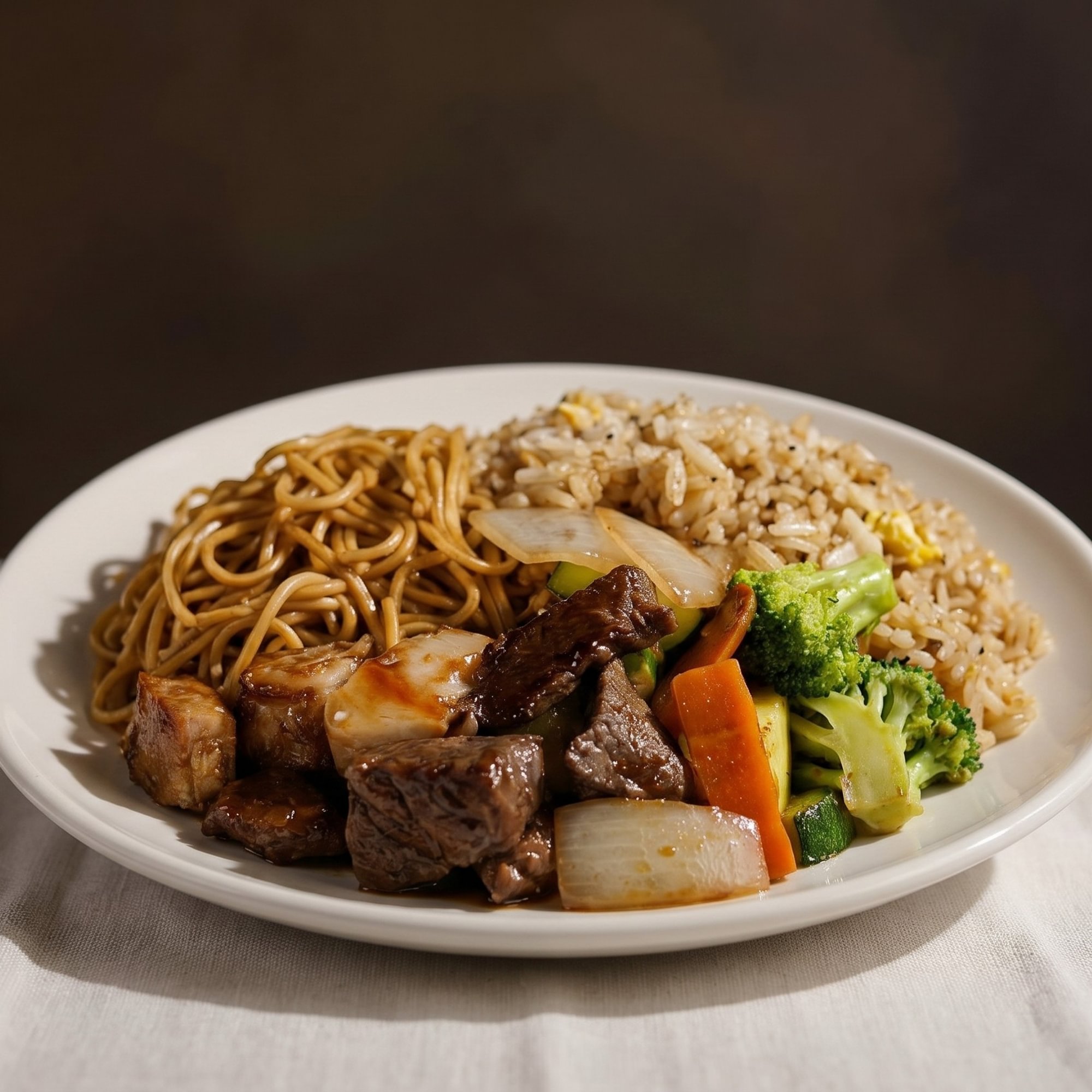 Teriyaki Beef-Chicken Combo