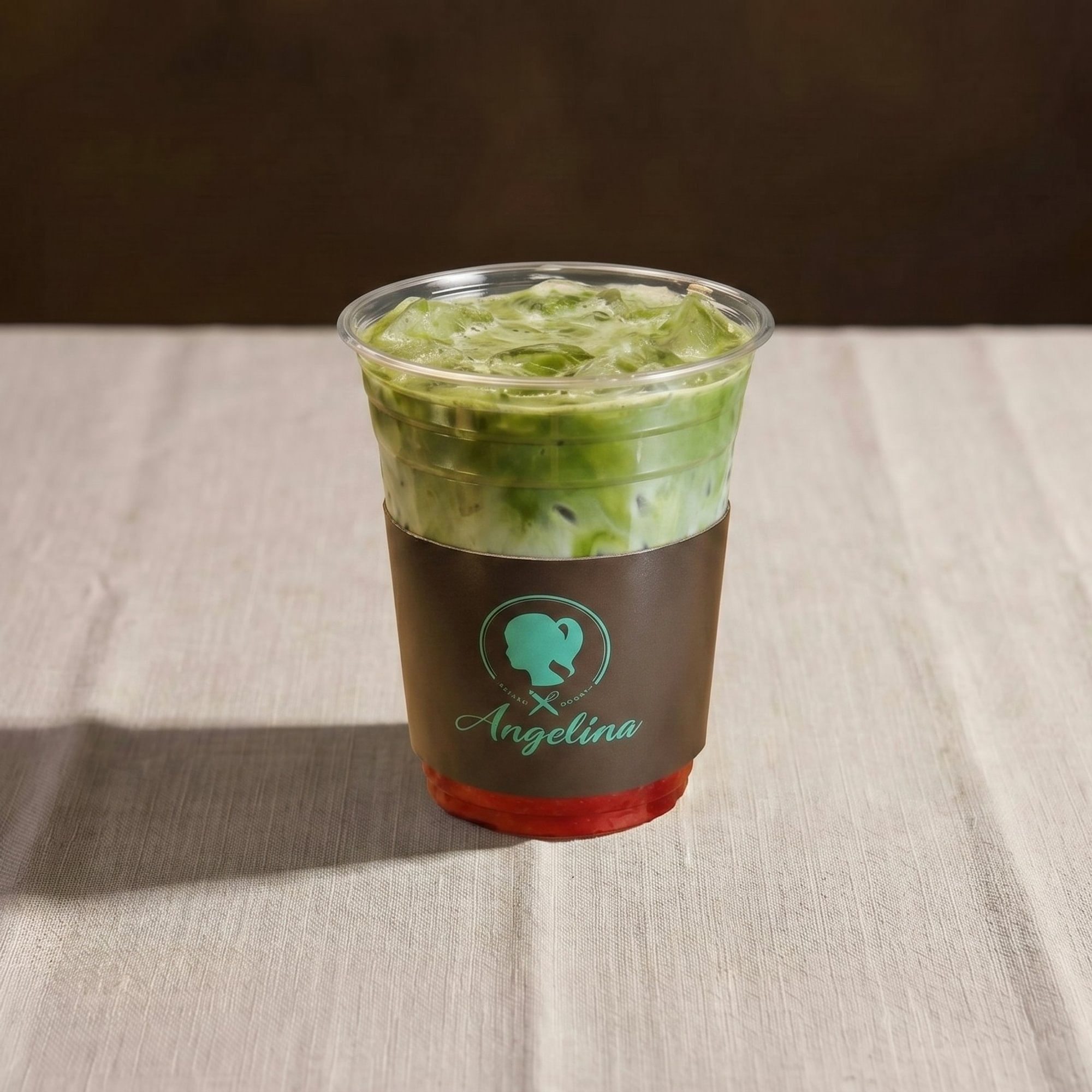 Iced Strawberry Matcha