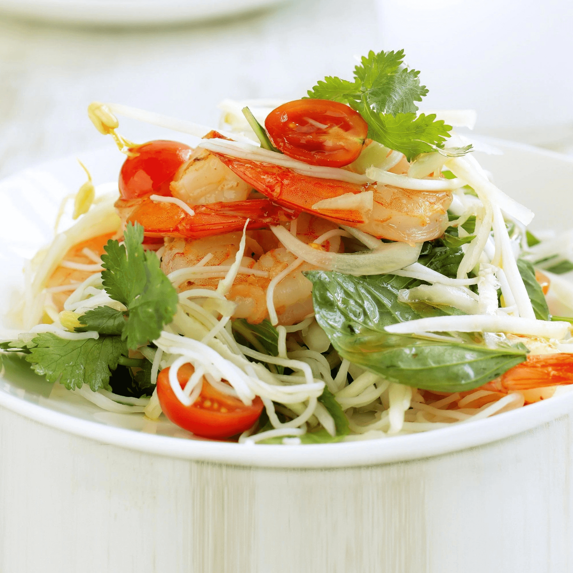 Thai Shrimp Cabbage Salad