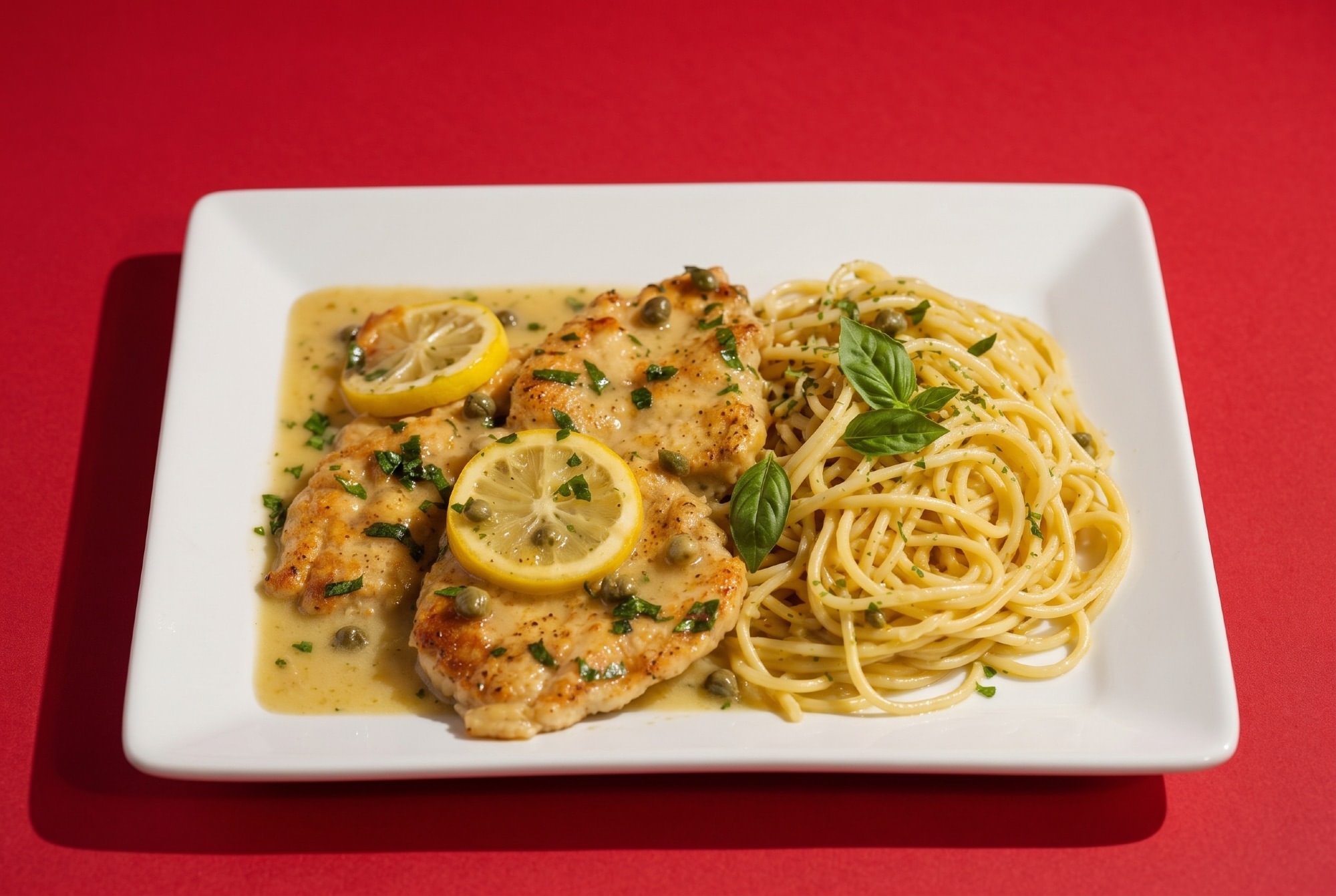 Chicken Francese Pasta