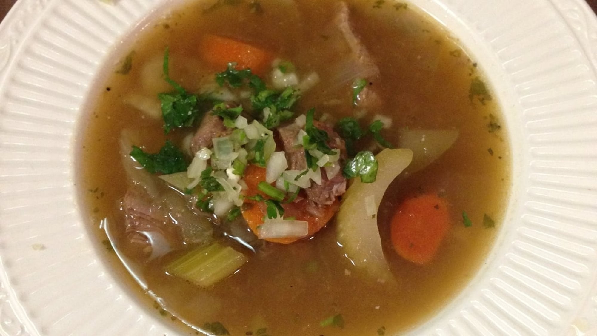 Beef Soup Dinner