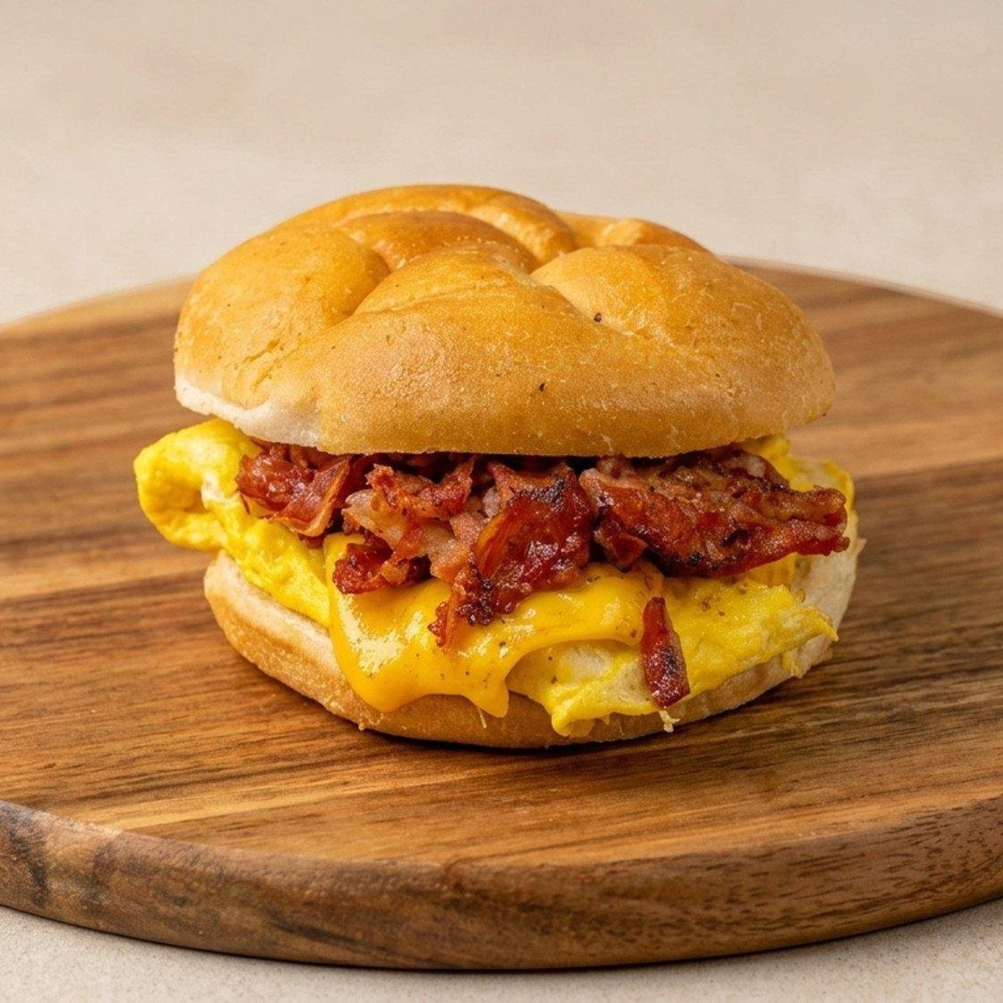 Pastrami, Egg, & Cheese Sandwich