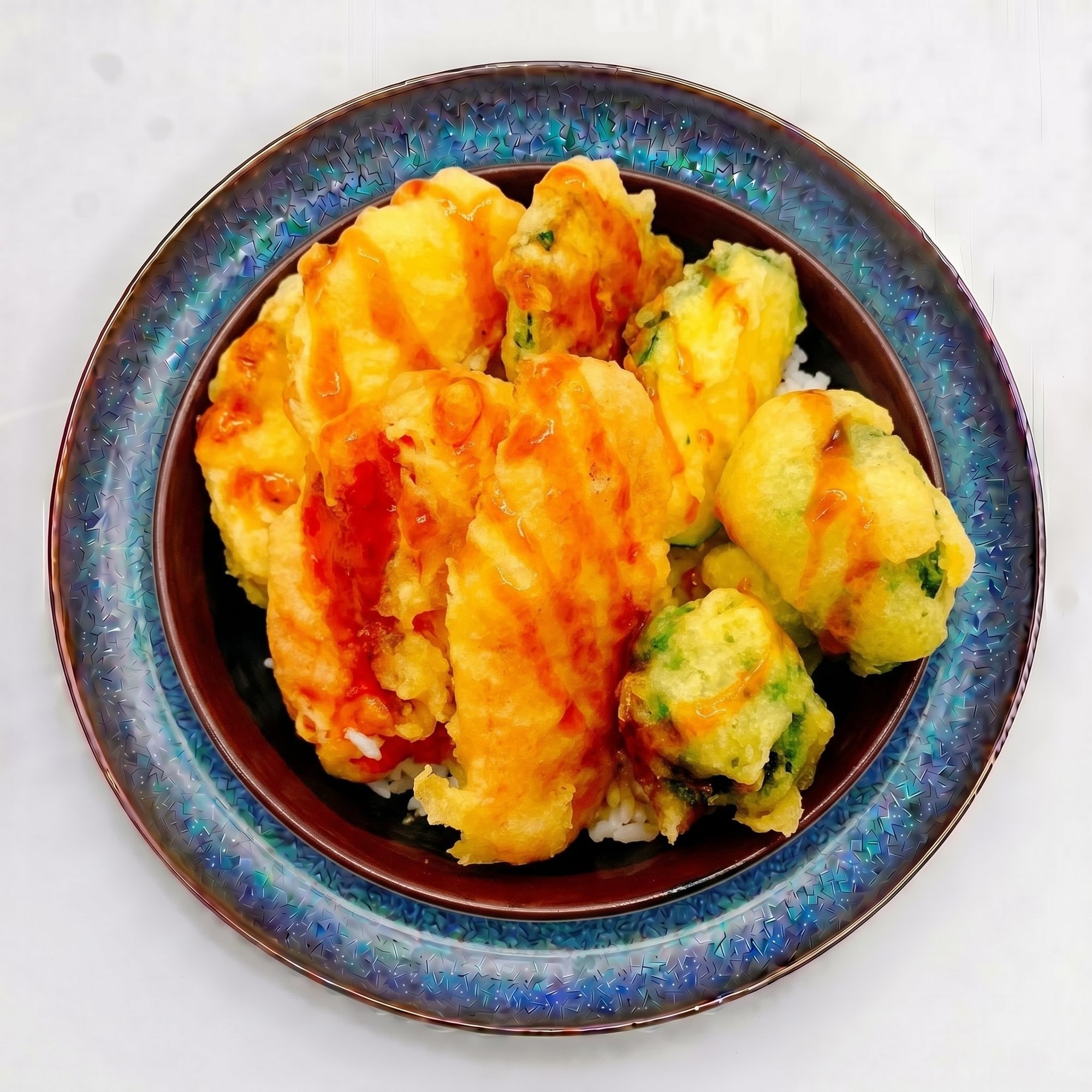Vegetable Tempura Don