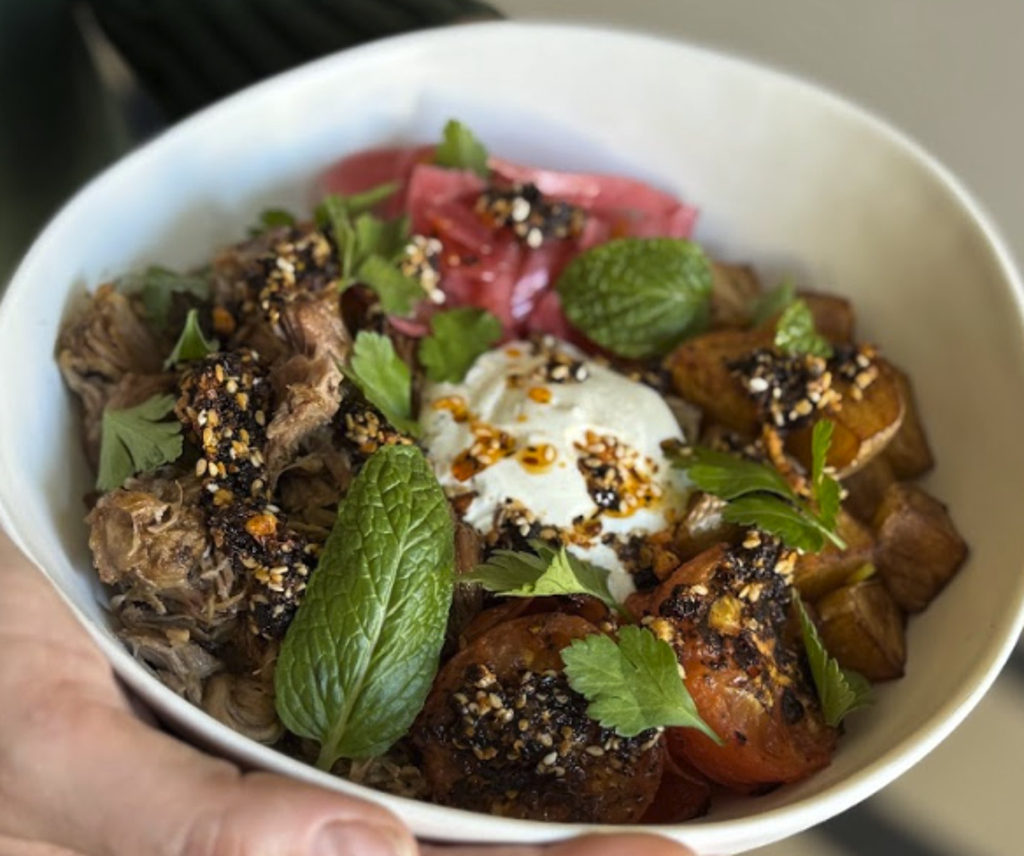 Braised Lamb Bowl