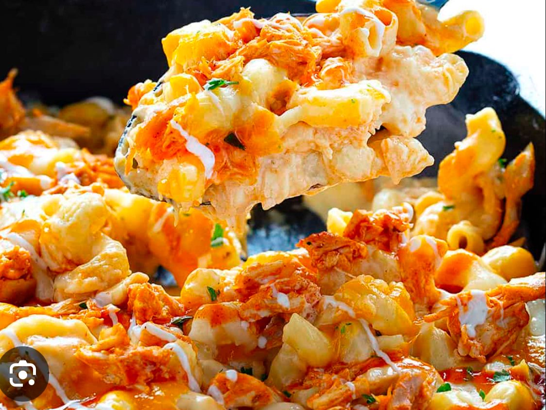 Buffalo Chicken Mac & Cheese