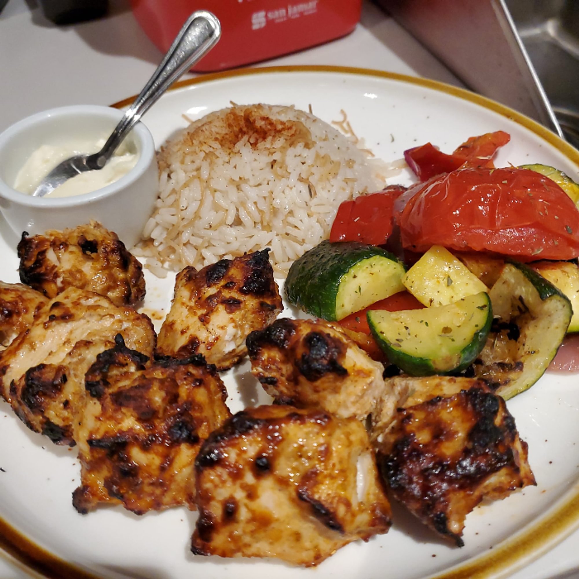 Chicken Kebab Platter