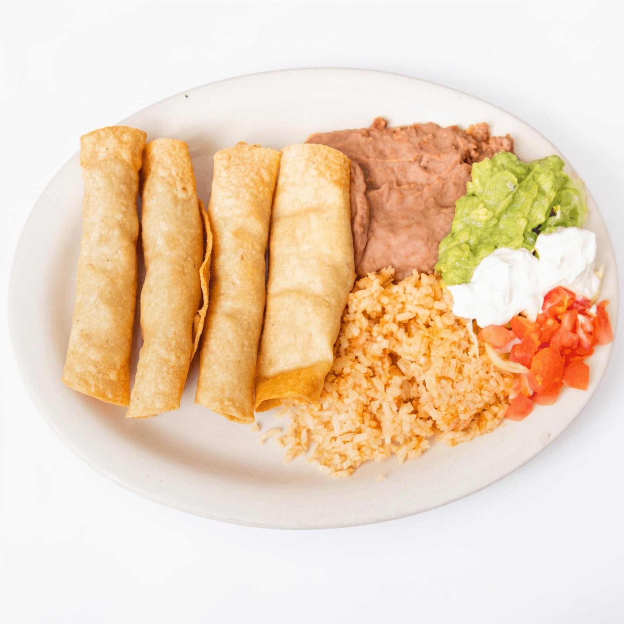 Flautas Plate