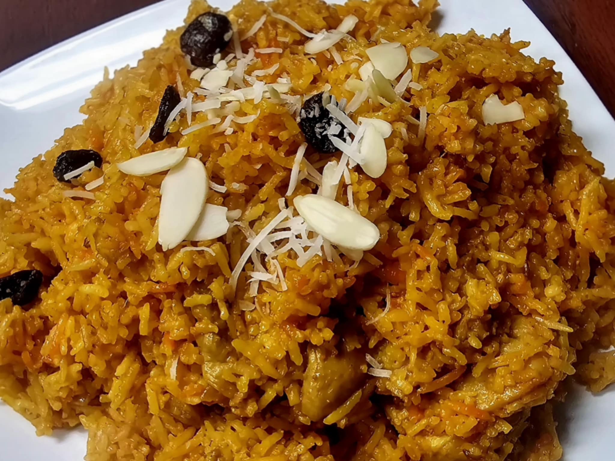 Chicken biryani (Meal for Two)