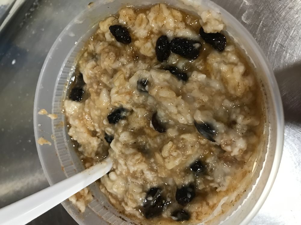 Bowl of Hot Oatmeal
