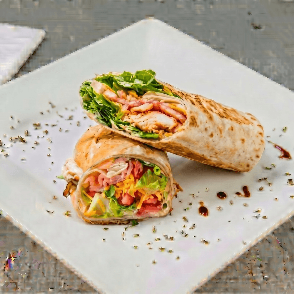 Spicy Salmon Wrap