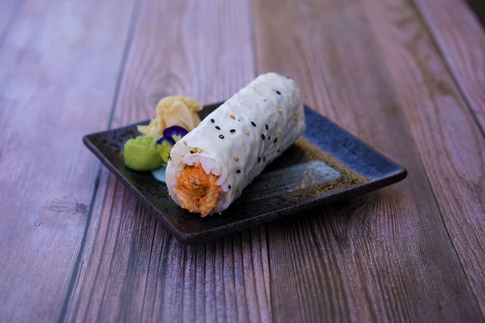 Spicy Soft Shell Crab Hand Roll