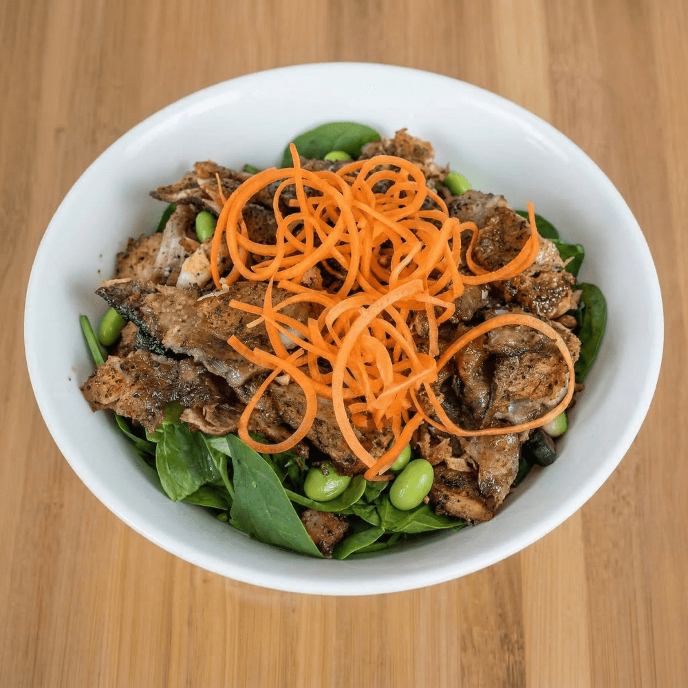 Salmon Skin Salad