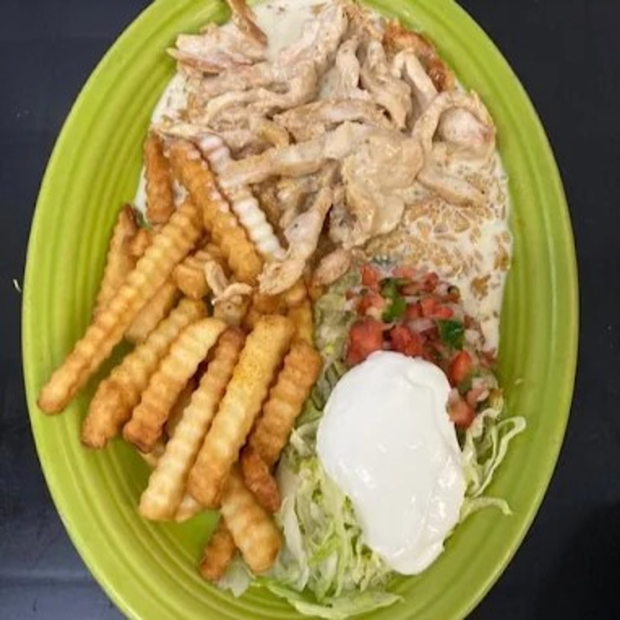 Pollo Con Papas