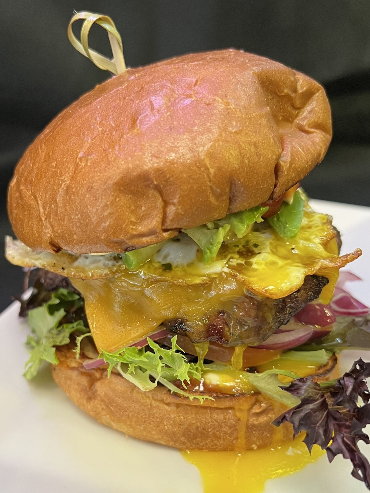 Abi's Fusion burger