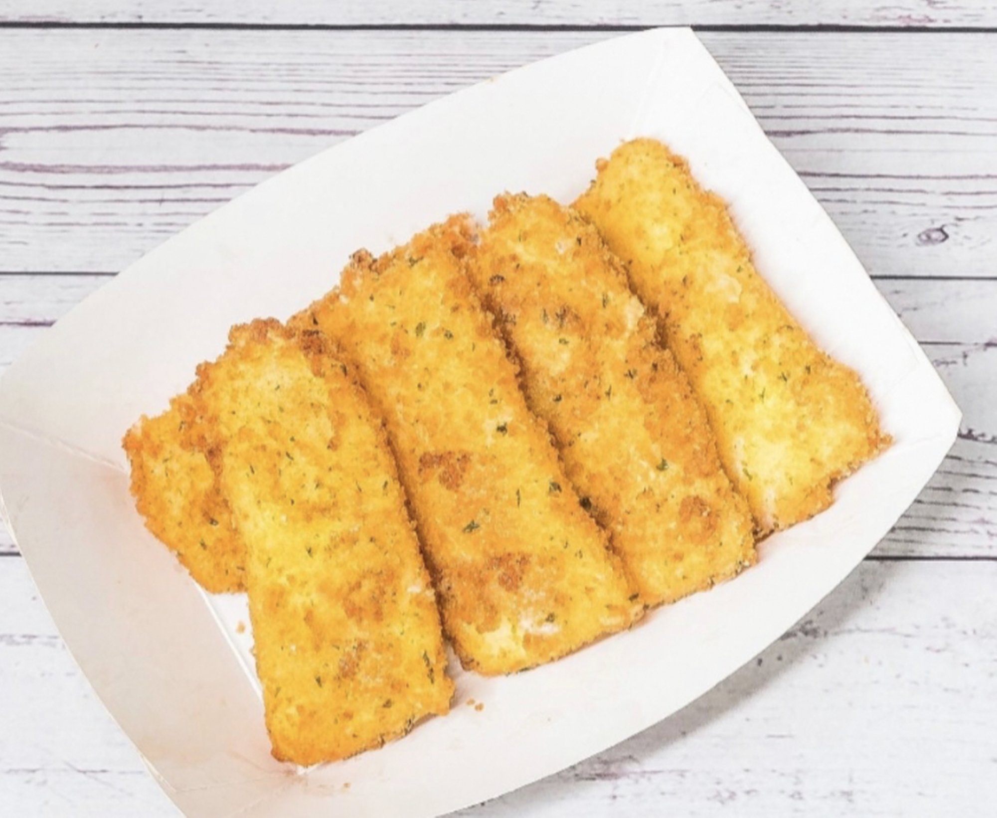 Freshly Made Mozzarella Sticks