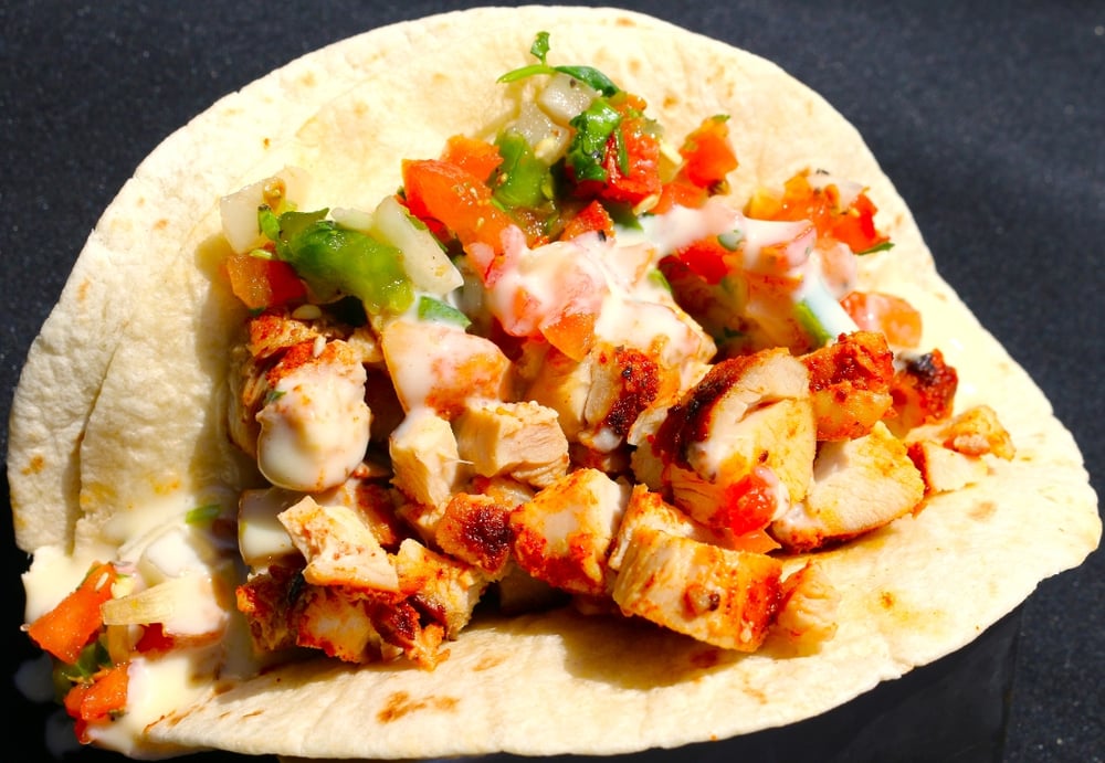 Grilled Chicken Taco