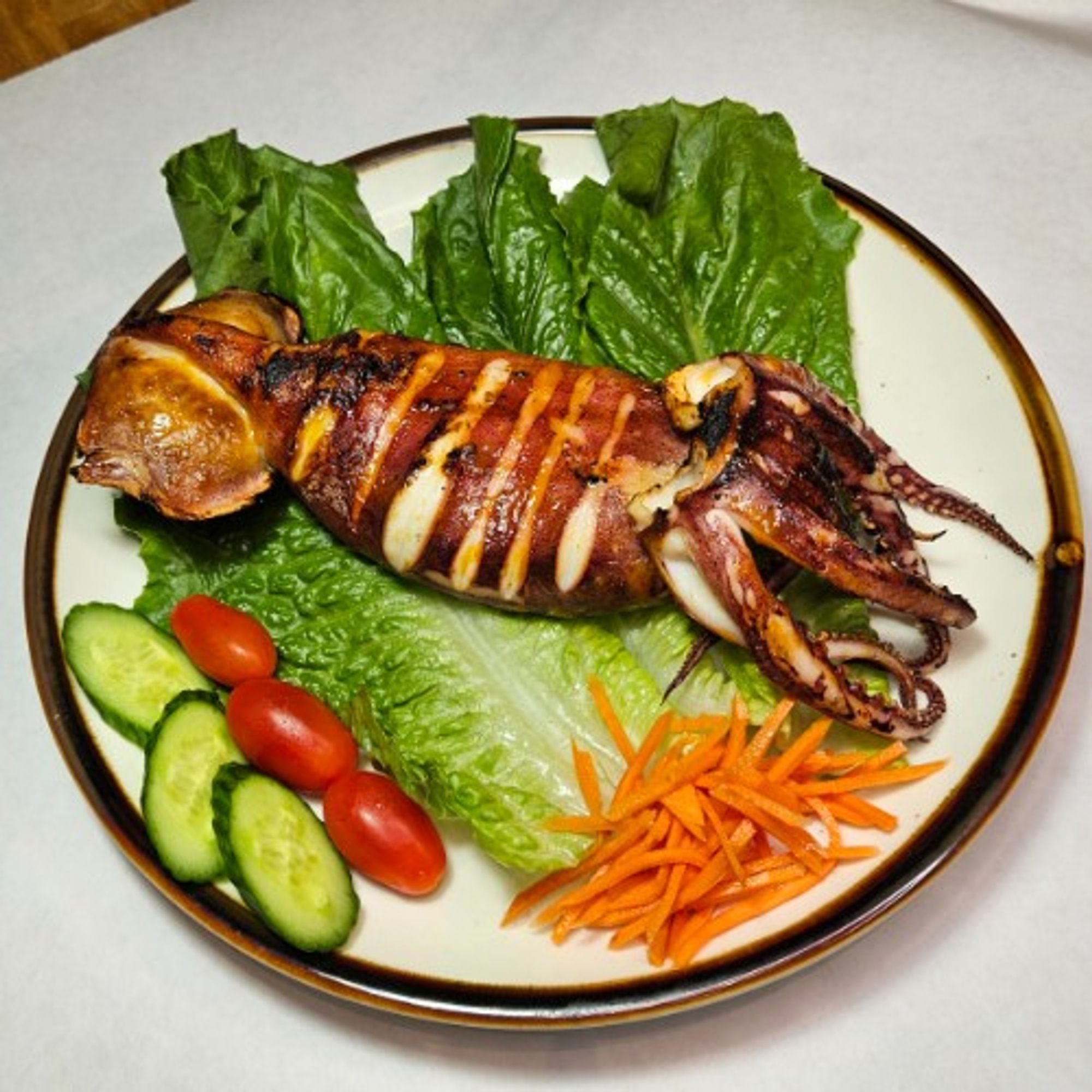 Mực Ong Nướng / Grilled Jumbo Squid (Copy)