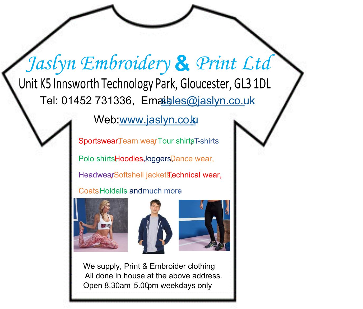 Images Jaslyn Embroidery & Print Ltd