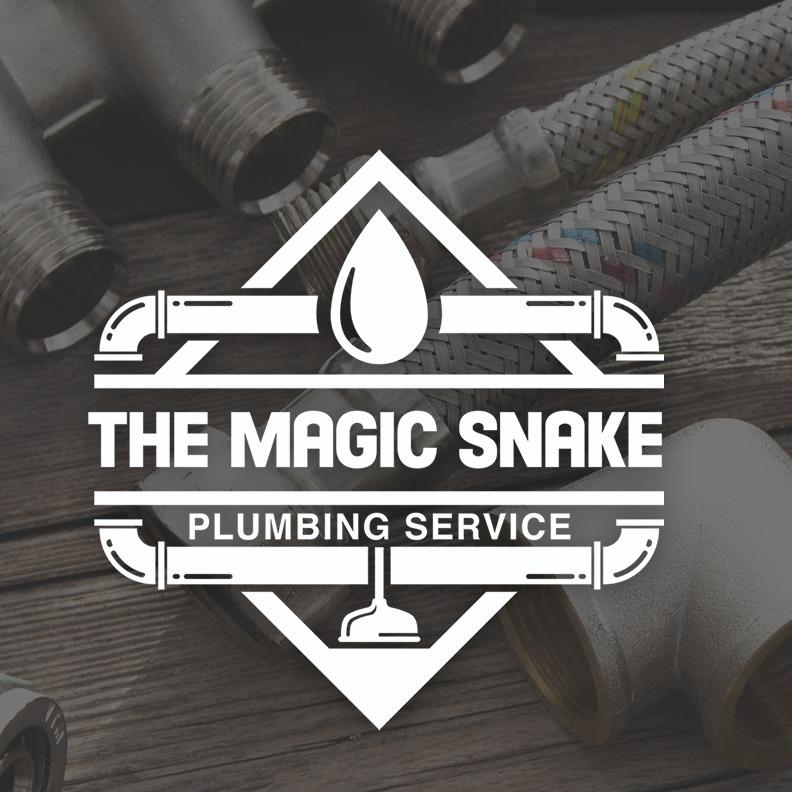 The Magic Snake Plumbing Services Inc. Logo