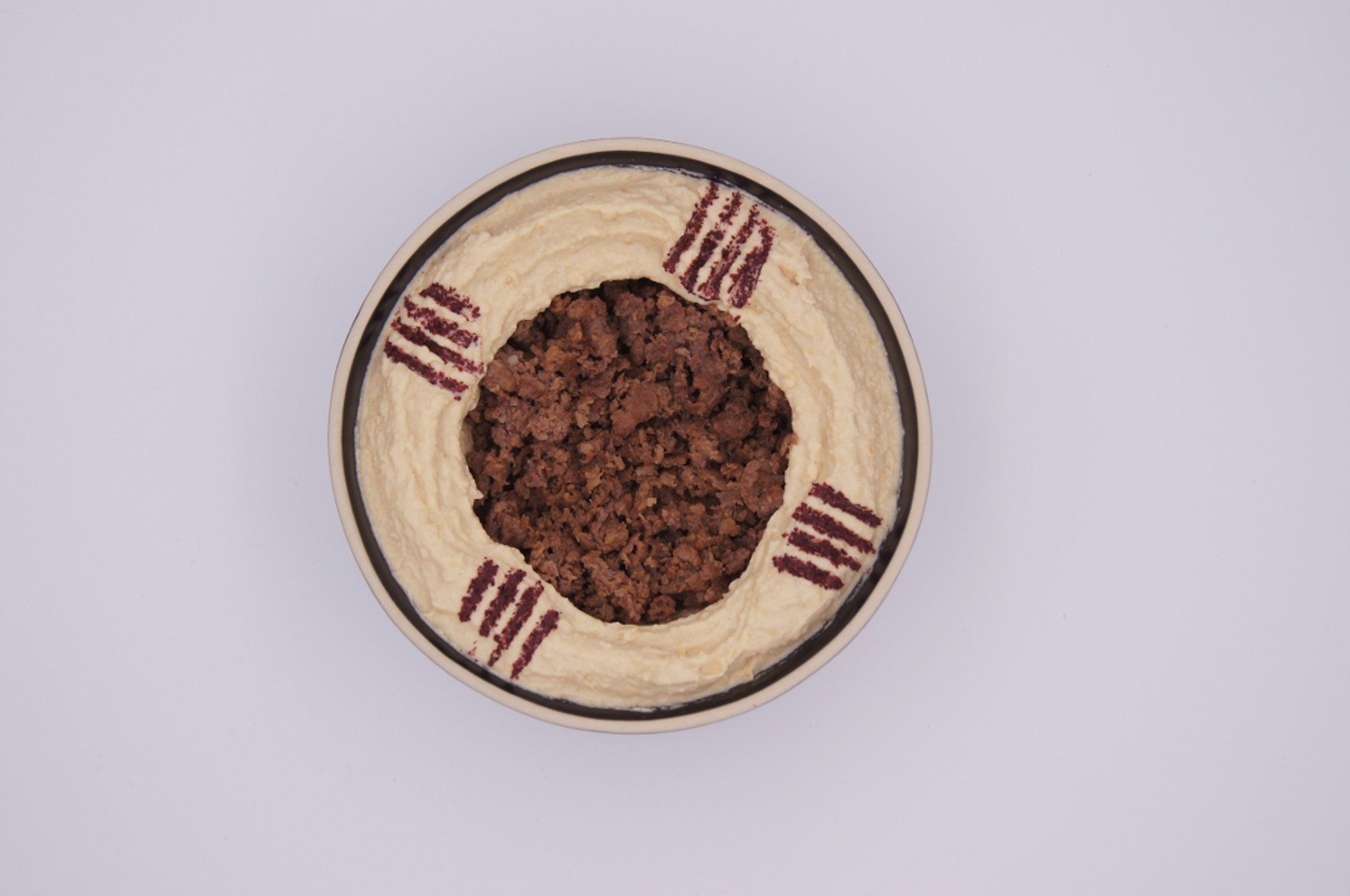 Hummus with Ground Beef