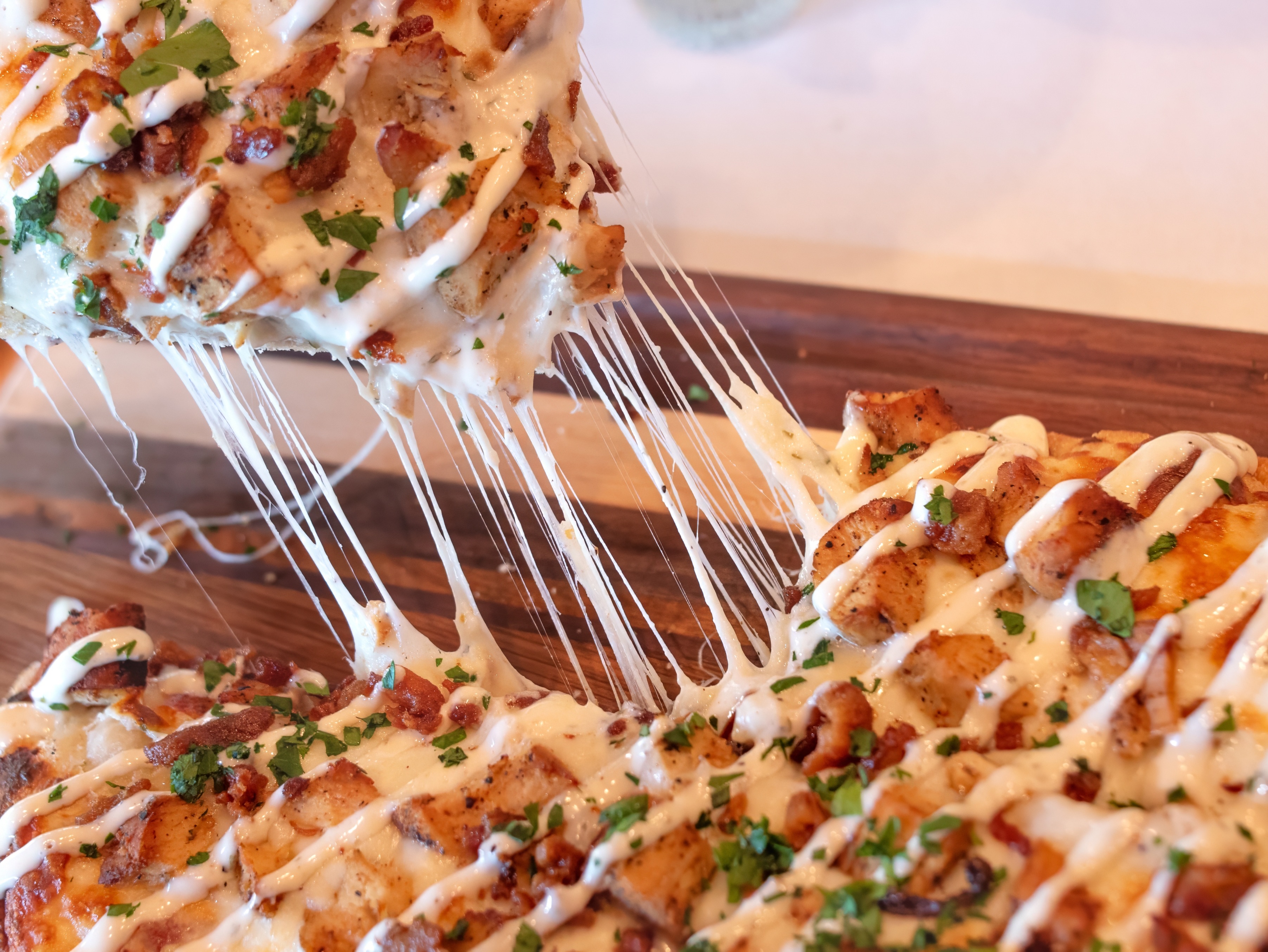 Margherita Chicken Flatbread