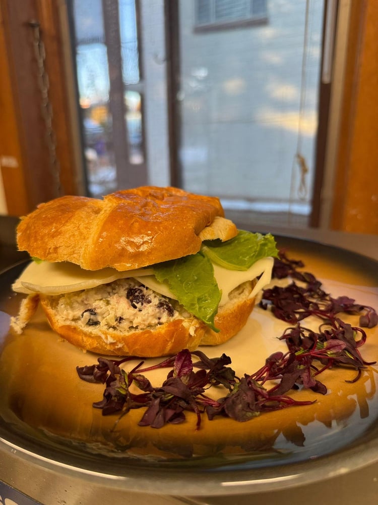 Cranberry Pecan Chicken Salad Croissant