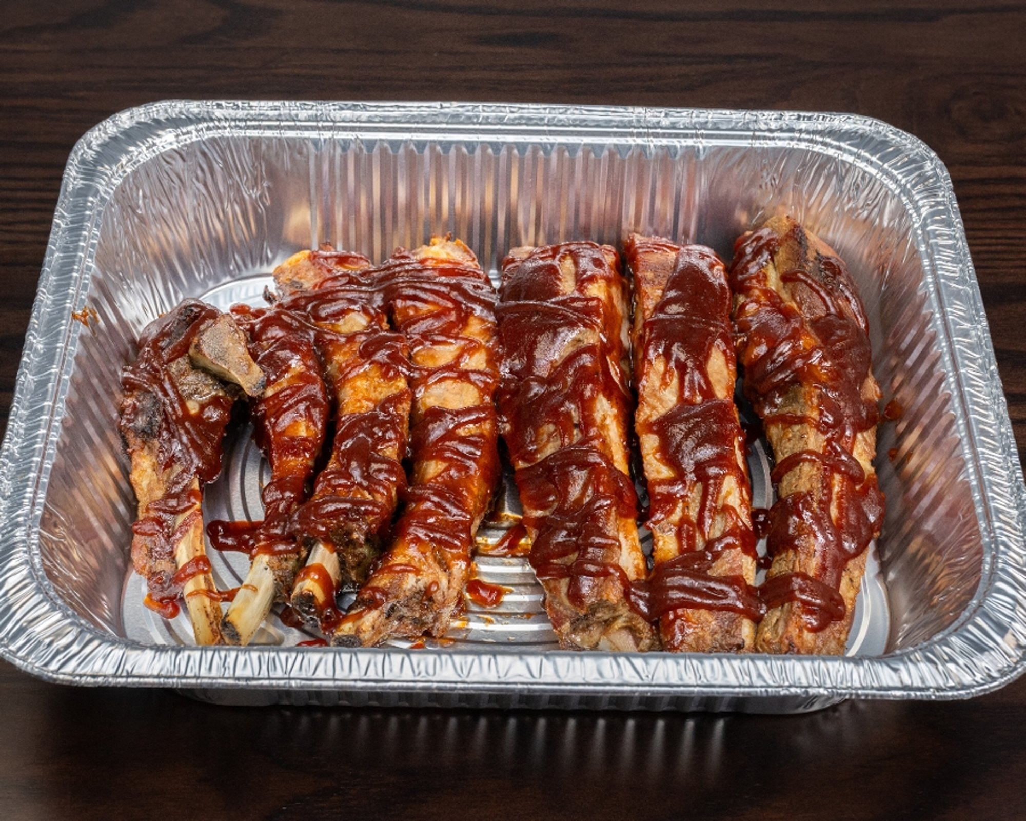 Half Slab Honey Glazed Pork Ribs A La Carte