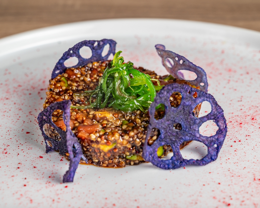 Quinoa Tuna Tartar Dip (catering)
