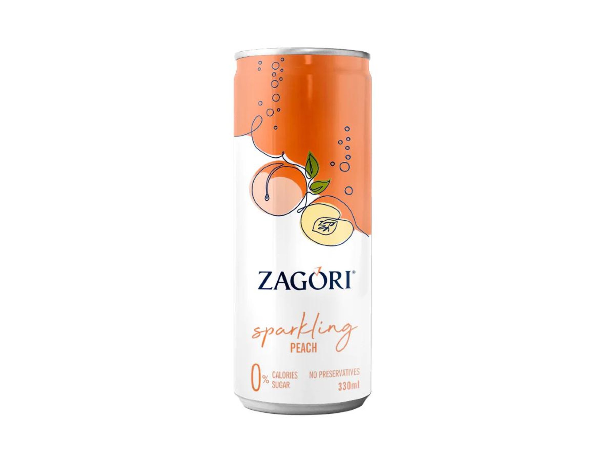 Zagori Sparkling Peach 330 ML