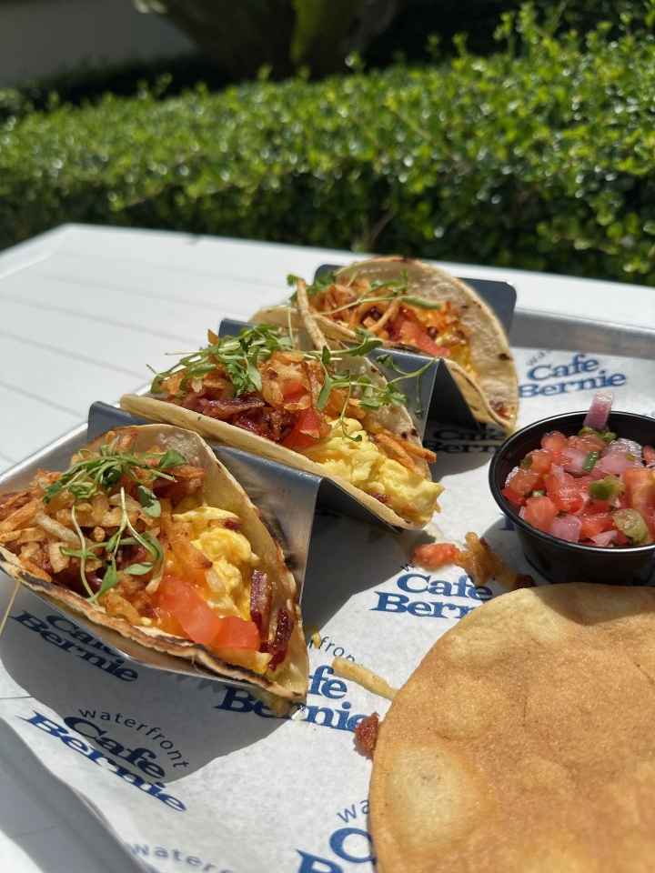 Bernies breakfast Tacos