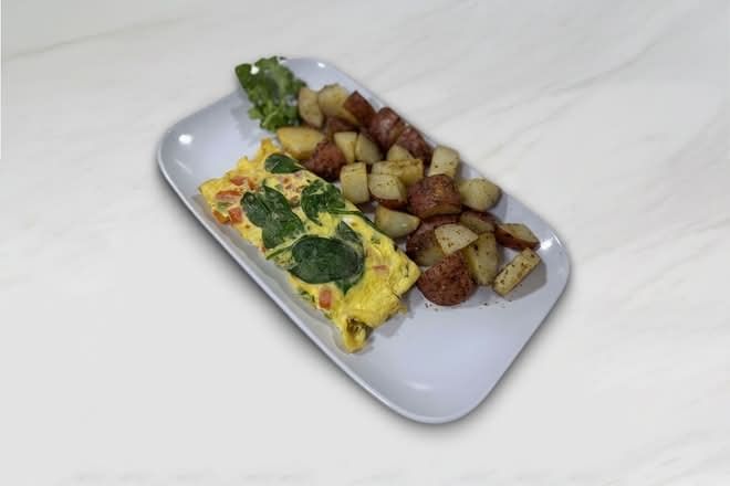 Spinach Omelette