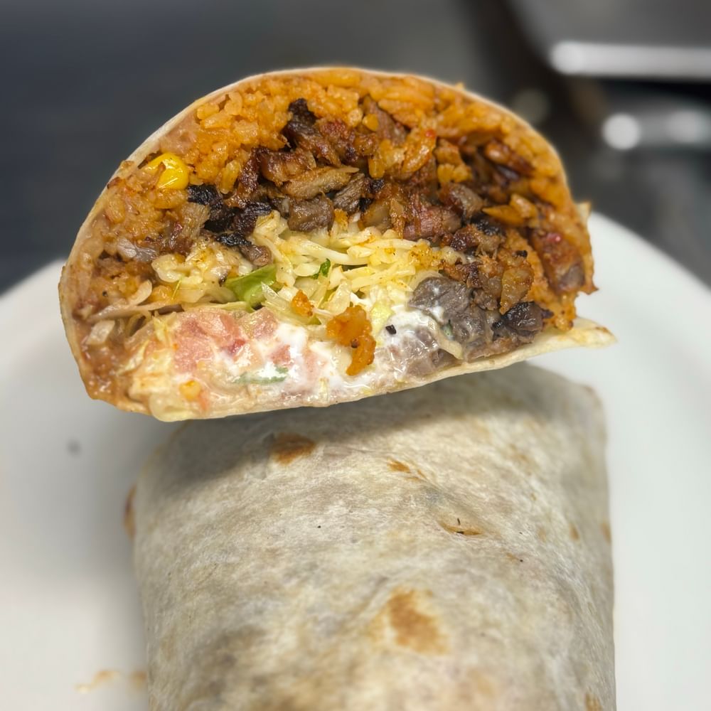Burrito de Azada y Al Pastor