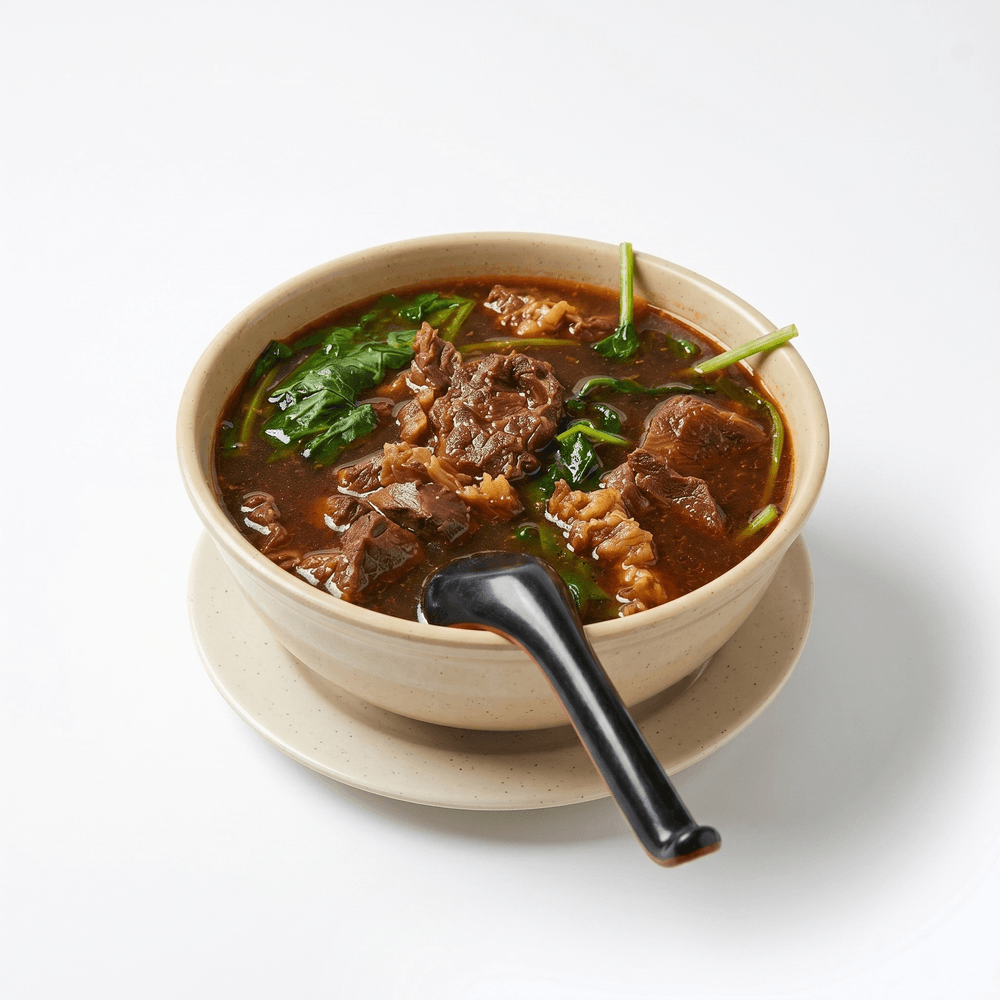 Braised Beef Noodle Soup Lunch