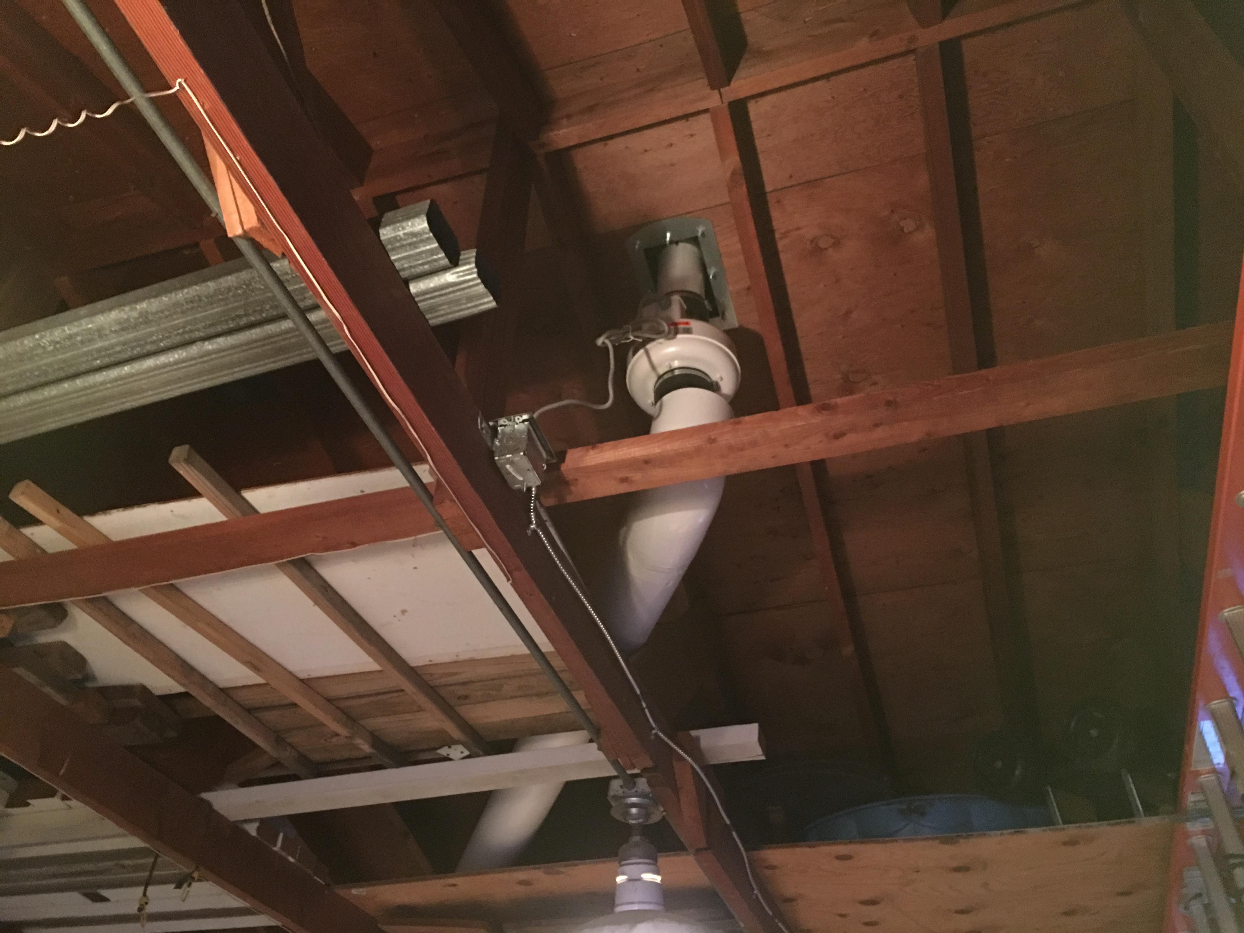 Installation of Radon Mitigation System in Bloomington, MN. 